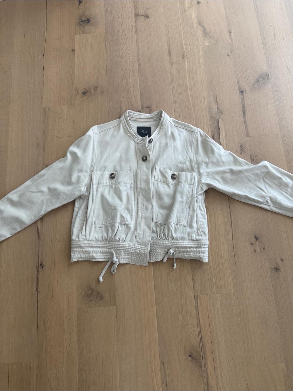 Rails lightweight jacket cream/tan